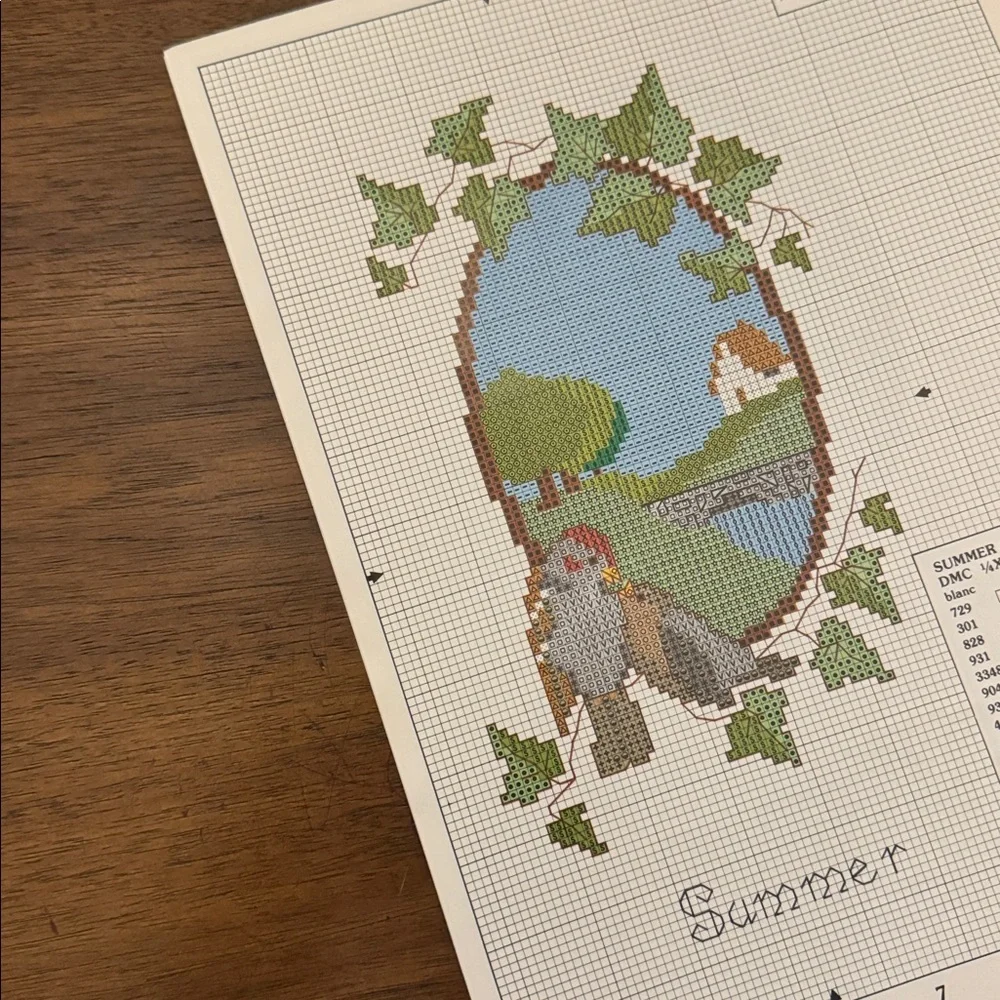 “Four Seasons” — Leisure Arts (1980), Leaflet 174